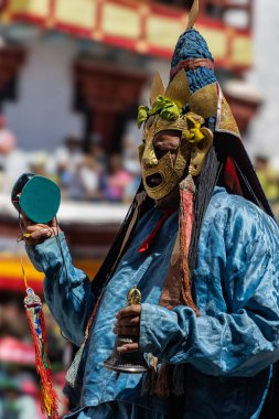17 Haziran 2024 'te Leh, Ladakh Hindistan' daki Hemis Festivali sırasında yapılan 