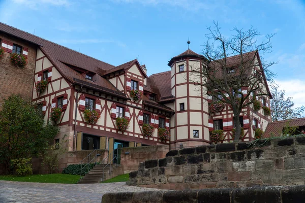 Nuremberg Allemagne Novembre 2022 Vue Château Impérial Nuremeberg Allemagne Une — Photo