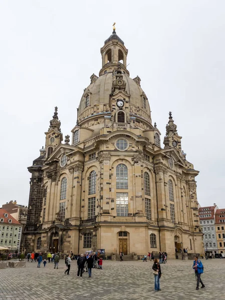 Dresden Niemcy Listopad 2022 Wspaniała Piękna Architektura Frauenkirche Dreźnie Niemcy — Zdjęcie stockowe