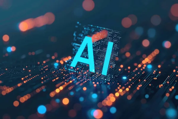 AI Öğrenme ve Yapay Zeka Konsepti, modern teknoloji