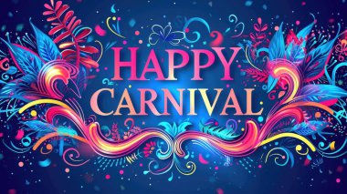 Neşeli Kutlama Metni ile Şenlikli Brezilya Karnaval Pilotu