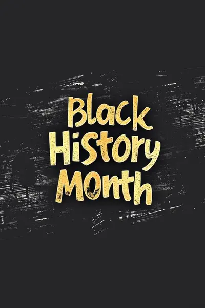 Black History Month concept, banner