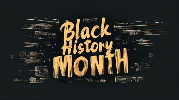 Siyah geçmiş ay kartı ve metin, arkaplan