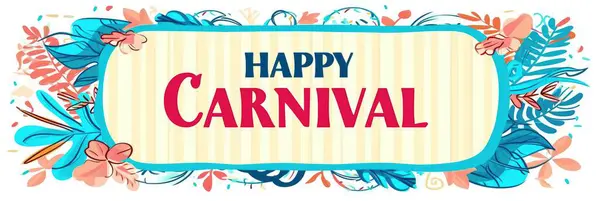 Uluslararası Tatil Temalı Kutlama Brezilya Karnavalı Posteri