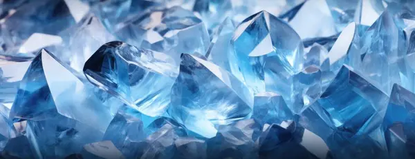 Duvar kağıdı, soyut arkaplan, parlak kristal zemin yakın plan fotoğraf, parçalanmış, gök mavisi, açık mavi