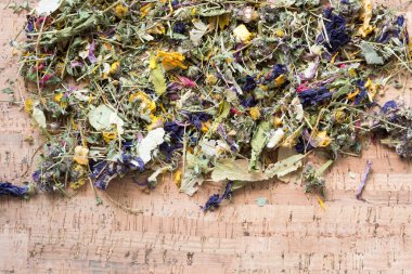 Tıbbi bitki çayı kurutulmuş