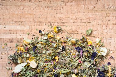 Tıbbi bitki çayı kurutulmuş