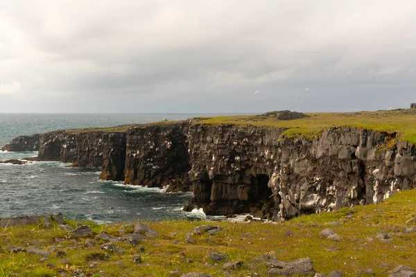 stock image Southern Peninsula-Travel to Iceland. Spectacular Icelandic land