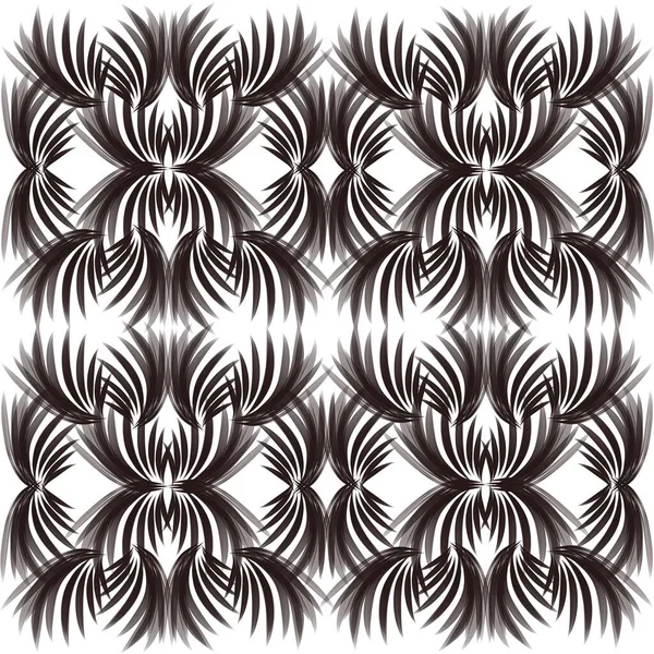Vzor Bezešvé Vektor Tapety Design Ornament Textura Květinové Dekorace Ilustrace — Stock fotografie