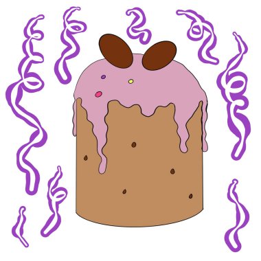 Paskalya, Paskalya pastası, kek, tatlı dini pastalar, hamur, krema