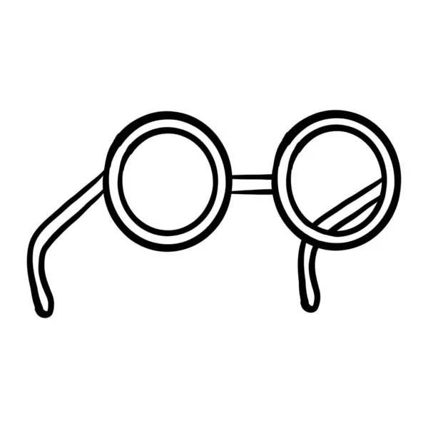 Brille Sonnenbrille Mode Brille Auge Rahmen Linse Vektor Brille Stil — Stockfoto