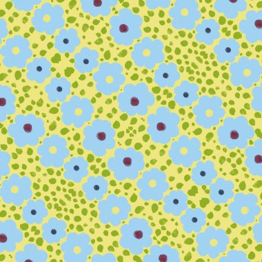 Desen, yeşil, vektör, illüstrasyon, tasarım, pürüzsüz, doku, duvar kağıdı, doğa, yaprak, dekorasyon, çiçek, bahar