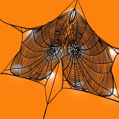   Örümcek, ağ, cadılar bayramı, böcek, örümcek ağı, vektör, doğa, illüstrasyon, ağ, siyah, hayvan, tehlike, örümcekağı, tuzak