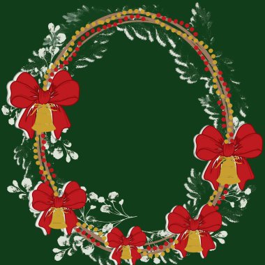   çerçeve, çiçek, yaprak, çiçek, dekorasyon, sınır, noel, kart, illüstrasyon, vektör, tasarım, doğa, tatil, sanat, desen, çiçekler, kalp