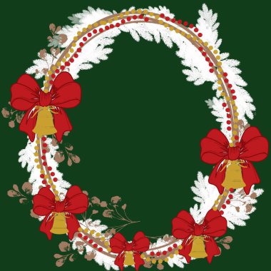   çerçeve, çiçek, yaprak, çiçek, dekorasyon, sınır, noel, kart, illüstrasyon, vektör, tasarım, doğa, tatil, sanat, desen, çiçekler, kalp