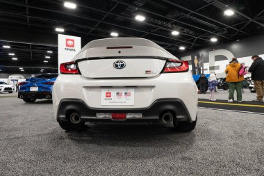 2023 Toledo Otomobil Fuarı 3 Şubat 2023 'te Toledo, Ohio' daki Glass City Center 'da.