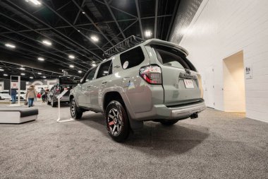 2023 Toledo Otomobil Fuarı 3 Şubat 2023 'te Toledo, Ohio' daki Glass City Center 'da.