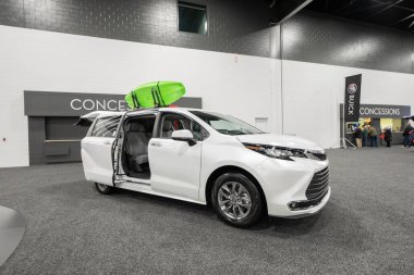 2023 Toledo Otomobil Fuarı 3 Şubat 2023 'te Toledo, Ohio' daki Glass City Center 'da.