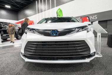 2023 Toledo Otomobil Fuarı 3 Şubat 2023 'te Toledo, Ohio' daki Glass City Center 'da.