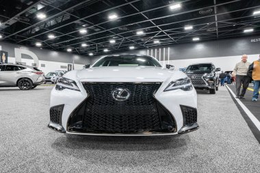 2023 Toledo Otomobil Fuarı 3 Şubat 2023 'te Toledo, Ohio' daki Glass City Center 'da.