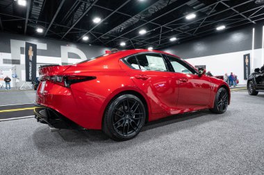 2023 Toledo Otomobil Fuarı 3 Şubat 2023 'te Toledo, Ohio' daki Glass City Center 'da.