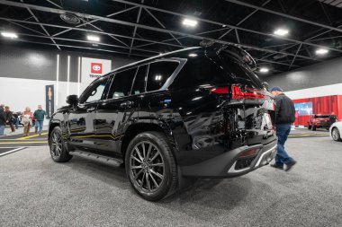 2023 Toledo Otomobil Fuarı 3 Şubat 2023 'te Toledo, Ohio' daki Glass City Center 'da.