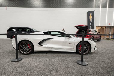 2023 Toledo Otomobil Fuarı 3 Şubat 2023 'te Toledo, Ohio' daki Glass City Center 'da.