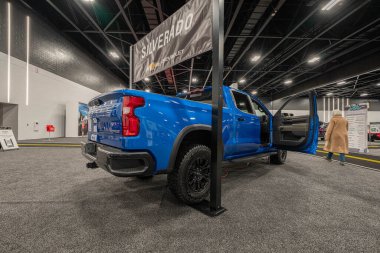 2023 Toledo Otomobil Fuarı 3 Şubat 2023 'te Toledo, Ohio' daki Glass City Center 'da.