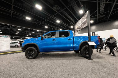 2023 Toledo Otomobil Fuarı 3 Şubat 2023 'te Toledo, Ohio' daki Glass City Center 'da.