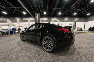 2023 Toledo Otomobil Fuarı 3 Şubat 2023 'te Toledo, Ohio' daki Glass City Center 'da.