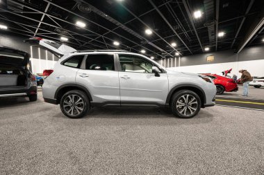 2023 Toledo Otomobil Fuarı 3 Şubat 2023 'te Toledo, Ohio' daki Glass City Center 'da.