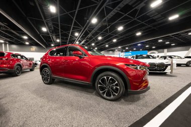 2023 Toledo Otomobil Fuarı 3 Şubat 2023 'te Toledo, Ohio' daki Glass City Center 'da.