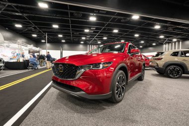 2023 Toledo Otomobil Fuarı 3 Şubat 2023 'te Toledo, Ohio' daki Glass City Center 'da.