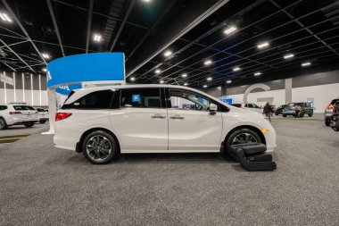 2023 Toledo Otomobil Fuarı 3 Şubat 2023 'te Toledo, Ohio' daki Glass City Center 'da.