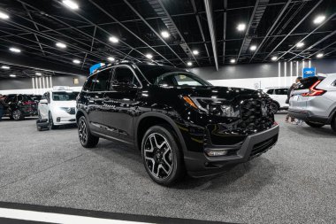 2023 Toledo Otomobil Fuarı 3 Şubat 2023 'te Toledo, Ohio' daki Glass City Center 'da.