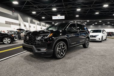 2023 Toledo Otomobil Fuarı 3 Şubat 2023 'te Toledo, Ohio' daki Glass City Center 'da.