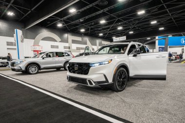 2023 Toledo Otomobil Fuarı 3 Şubat 2023 'te Toledo, Ohio' daki Glass City Center 'da.