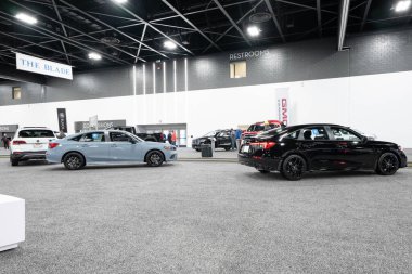 2023 Toledo Otomobil Fuarı 3 Şubat 2023 'te Toledo, Ohio' daki Glass City Center 'da.