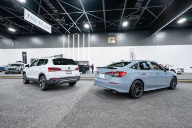 2023 Toledo Otomobil Fuarı 3 Şubat 2023 'te Toledo, Ohio' daki Glass City Center 'da.