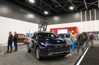 2023 Toledo Otomobil Fuarı 3 Şubat 2023 'te Toledo, Ohio' daki Glass City Center 'da.