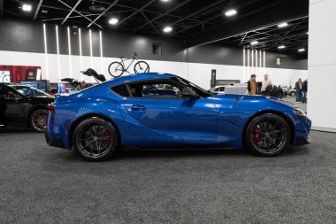 2023 Toledo Otomobil Fuarı 3 Şubat 2023 'te Toledo, Ohio' daki Glass City Center 'da.