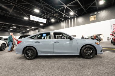 2023 Toledo Otomobil Fuarı 3 Şubat 2023 'te Toledo, Ohio' daki Glass City Center 'da.