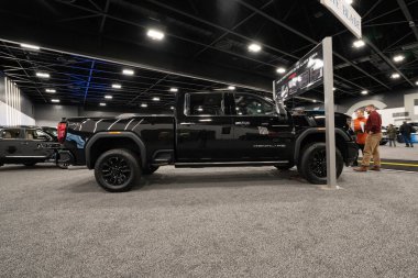 2023 Toledo Otomobil Fuarı 3 Şubat 2023 'te Toledo, Ohio' daki Glass City Center 'da.