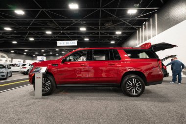 2023 Toledo Otomobil Fuarı 3 Şubat 2023 'te Toledo, Ohio' daki Glass City Center 'da.