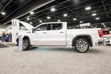 2023 Toledo Otomobil Fuarı 3 Şubat 2023 'te Toledo, Ohio' daki Glass City Center 'da.