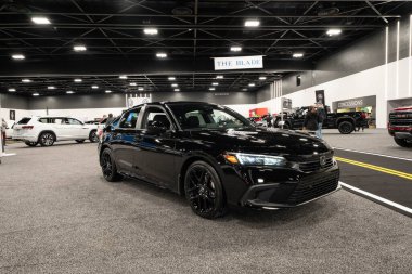 2023 Toledo Otomobil Fuarı 3 Şubat 2023 'te Toledo, Ohio' daki Glass City Center 'da.