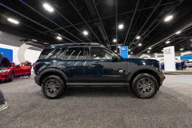 2023 Toledo Otomobil Fuarı 3 Şubat 2023 'te Toledo, Ohio' daki Glass City Center 'da.