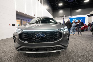 2023 Toledo Otomobil Fuarı 3 Şubat 2023 'te Toledo, Ohio' daki Glass City Center 'da.