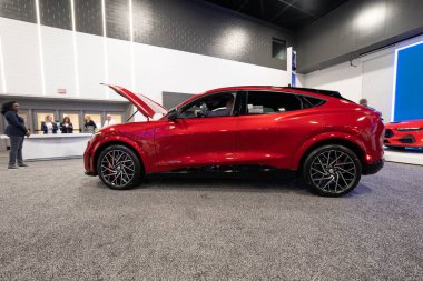 2023 Toledo Otomobil Fuarı 3 Şubat 2023 'te Toledo, Ohio' daki Glass City Center 'da.