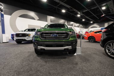 2023 Toledo Otomobil Fuarı 3 Şubat 2023 'te Toledo, Ohio' daki Glass City Center 'da.